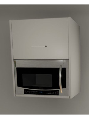 Microwave Cabinet with Door